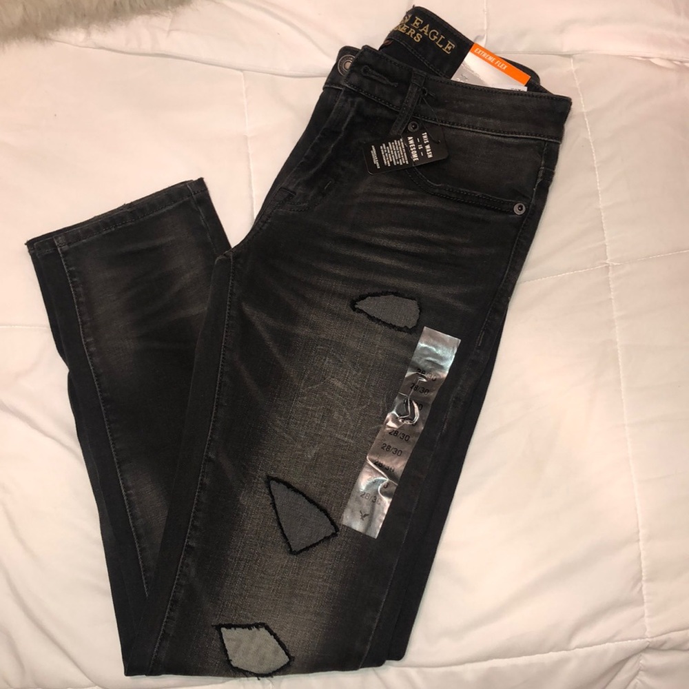 American Eagle distressed jeans